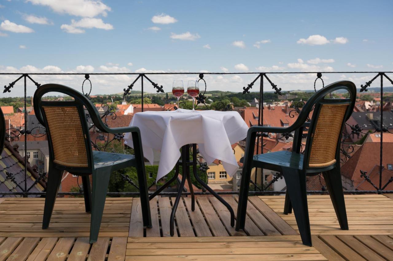 Schlosshotel Zum Markgrafen Quedlinburg Exterior photo